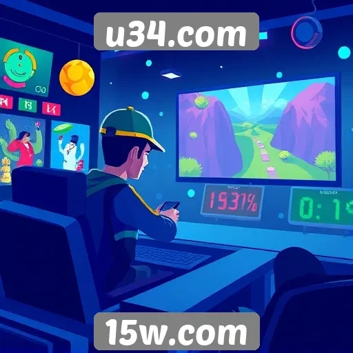 Tendências de jogos online observadas em u34.com